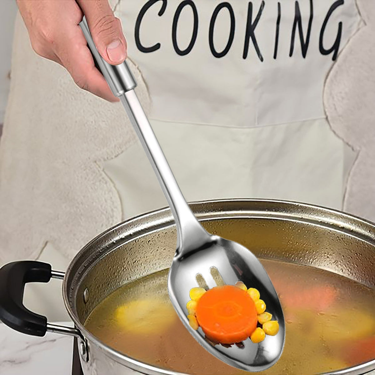 2 PCS Stainless Steel Cooking Utensils Set