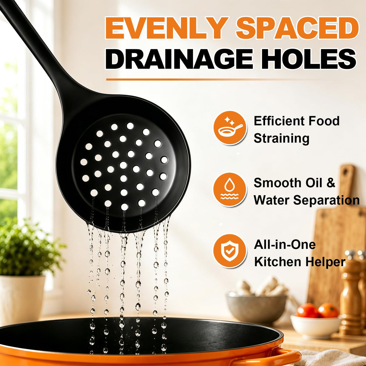 25Pcs Silicone Kitchen Utensils Set with Holder, Thickened Cooking Utensil Set with Solid Handle, Heat Resistant Spatula Sets for Cooking, BPA Free Silicone Utensils Set for Non-Stick Cookware(Black)
