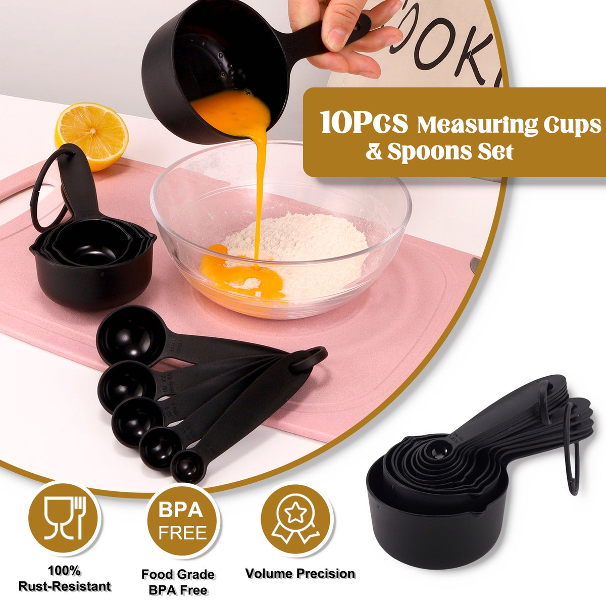 25 PCS Metal Cooking Utensils Set